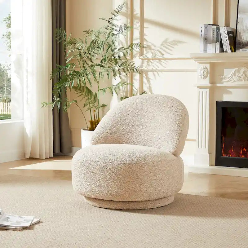 Accent chair for Living room With Swivel Function