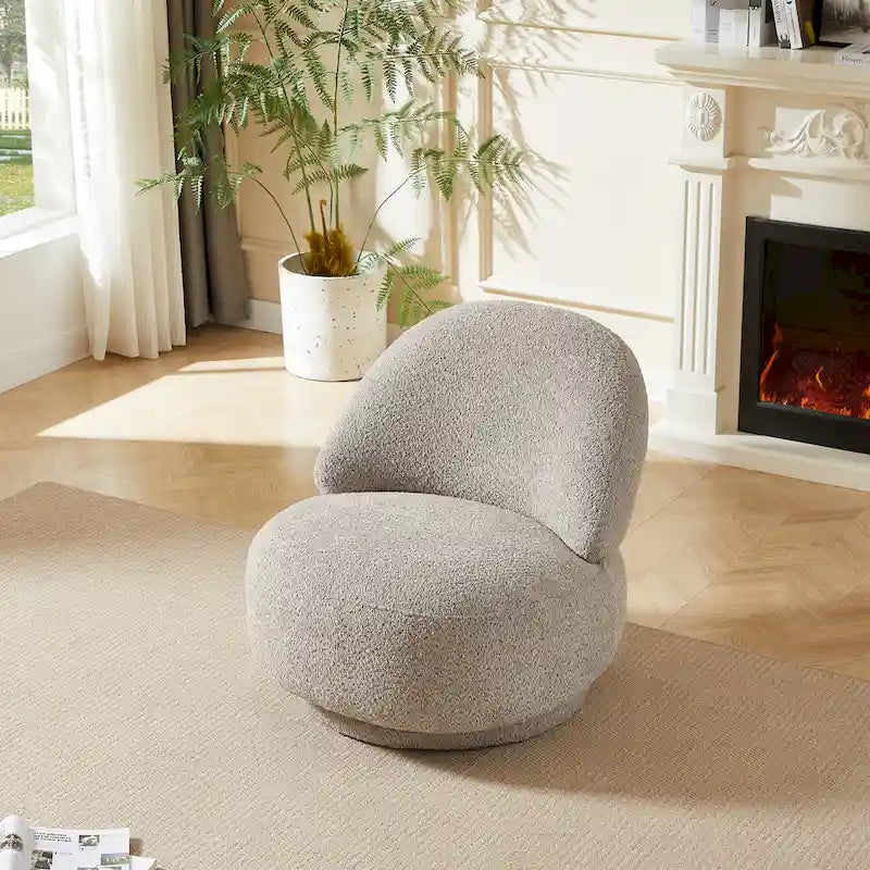 Sillón decorativo giratorio para sala