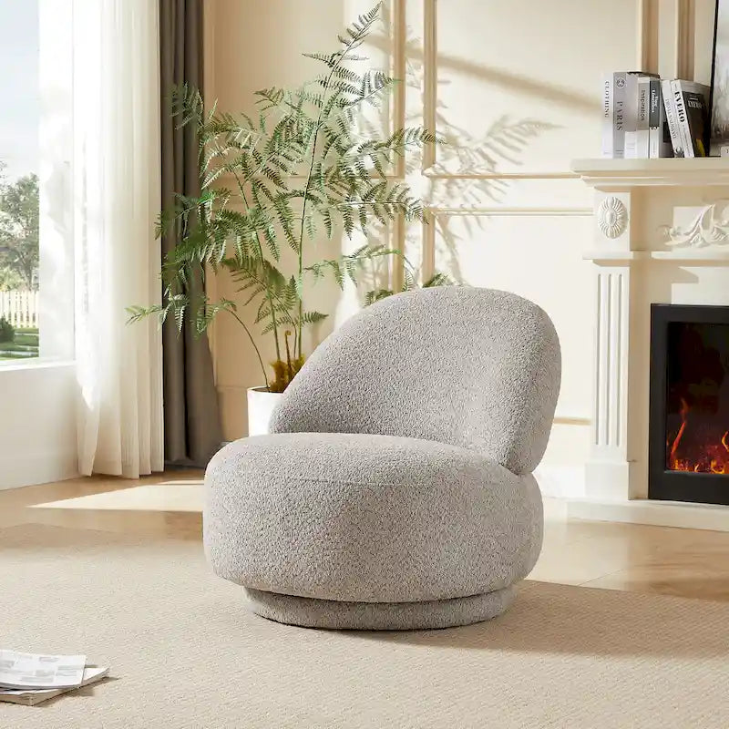 Sillón decorativo giratorio para sala