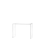 Transparenter Acryl-Konsolentisch