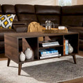 Carson Carrington Ugglekull Walnut Finished Coffee Table