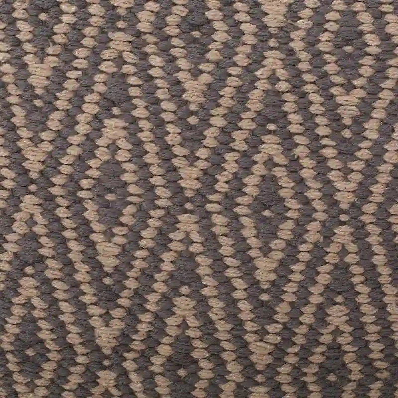 Handgefertigter Würfel-Pouf aus Baumwolle