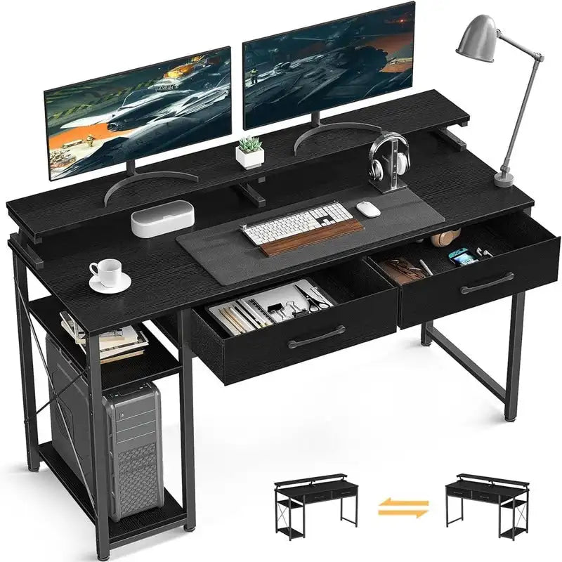 Computer Desk with Drawers