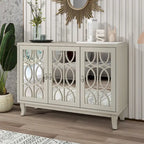 Credenza buffet contenitore a 3 ante con ante a specchio
