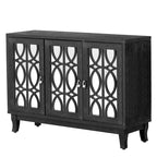 Credenza buffet contenitore a 3 ante con ante a specchio