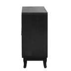 Credenza buffet contenitore a 3 ante con ante a specchio