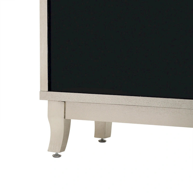 Credenza buffet contenitore a 3 ante con ante a specchio