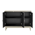 Credenza buffet contenitore a 3 ante con ante a specchio