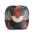 Quadratischer Indoor-/Outdoor-Pouf-Hocker, 18 x 18 x 18