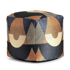 Quadratischer Indoor-/Outdoor-Pouf-Hocker, 18 x 18 x 18