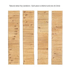 Tavolino rotondo in rattan - 9x9x22 pollici