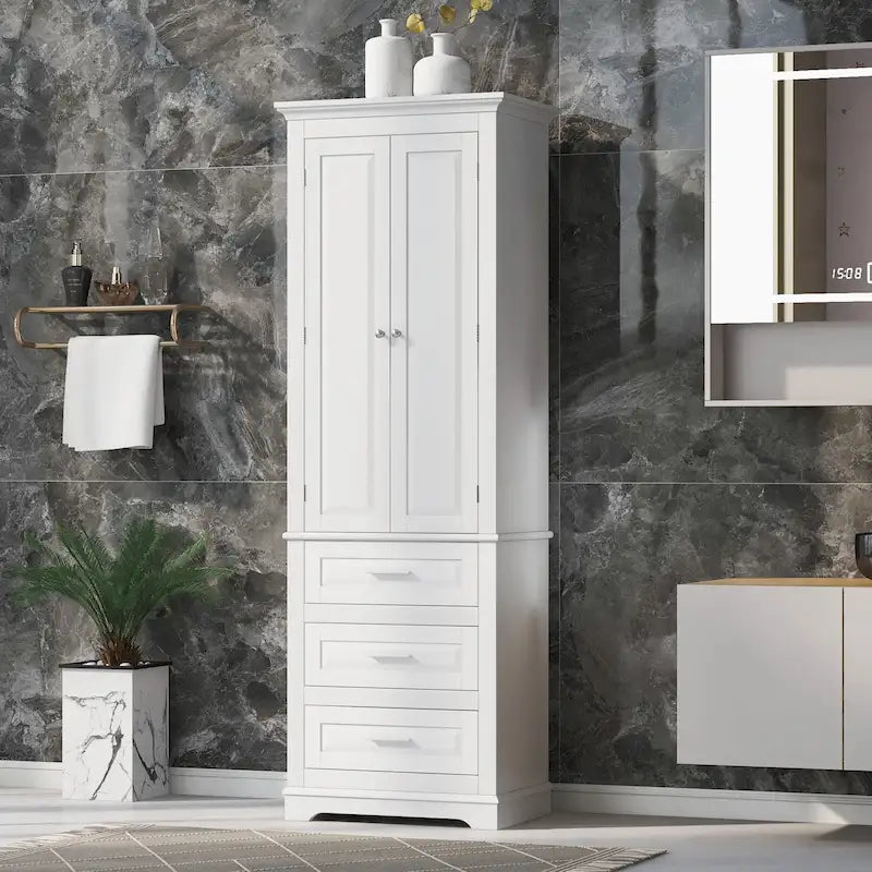 Hochschrank mit Schubladen