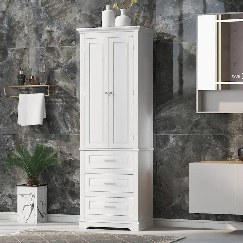 Hochschrank mit Schubladen
