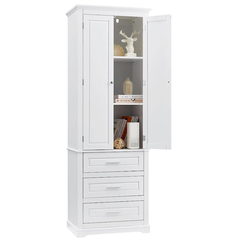 Hochschrank mit Schubladen