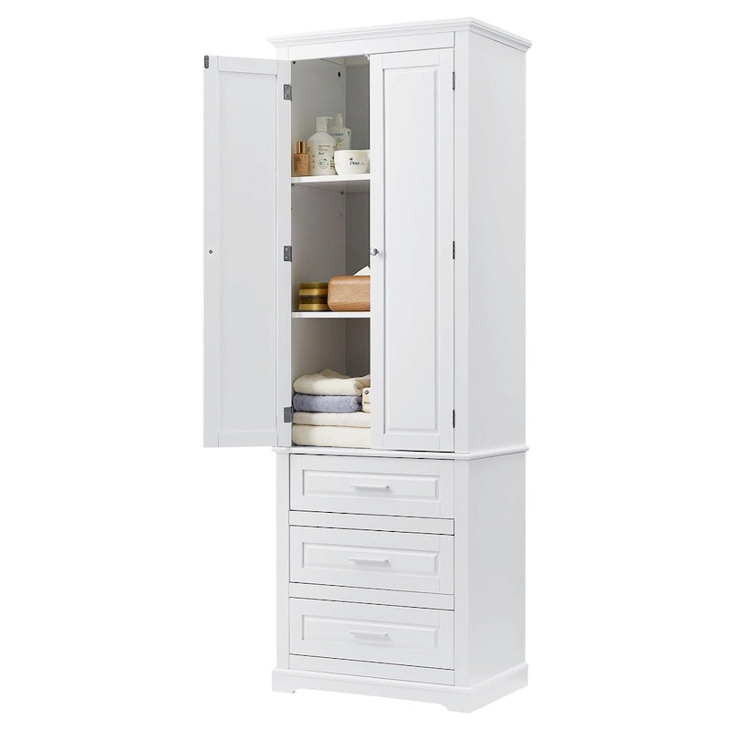Hochschrank mit Schubladen