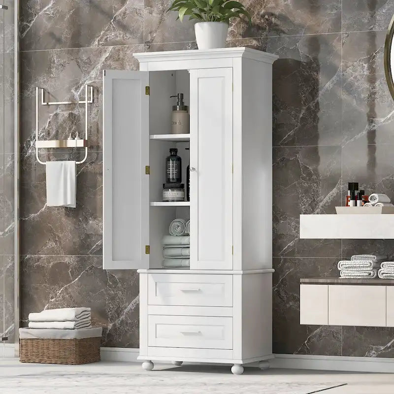 Hochschrank mit Schubladen