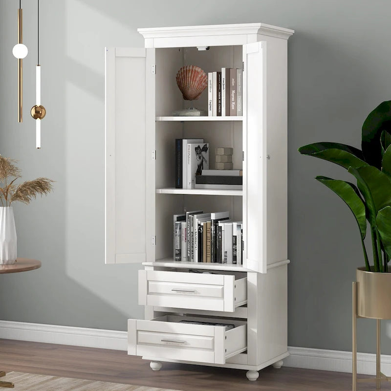 Hochschrank mit Schubladen