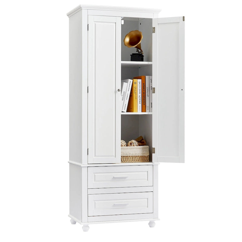 Hochschrank mit Schubladen