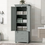 Hochschrank mit Schubladen