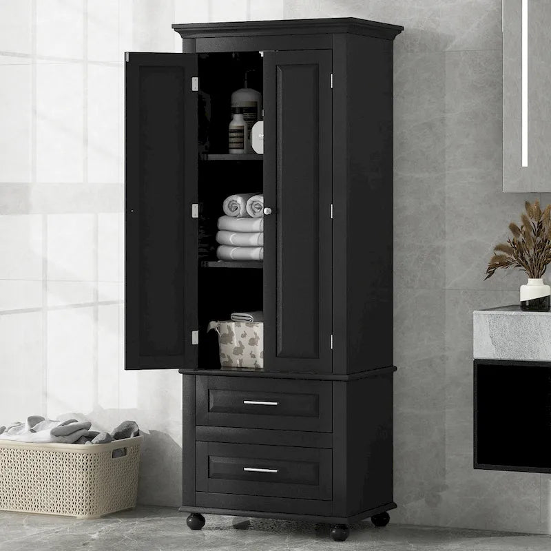 Hochschrank mit Schubladen