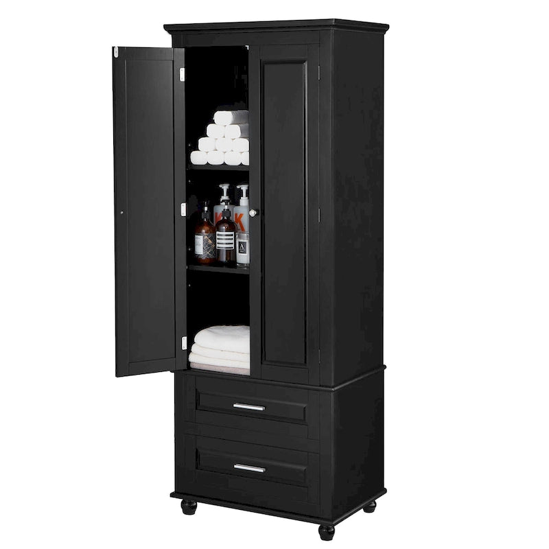 Hochschrank mit Schubladen