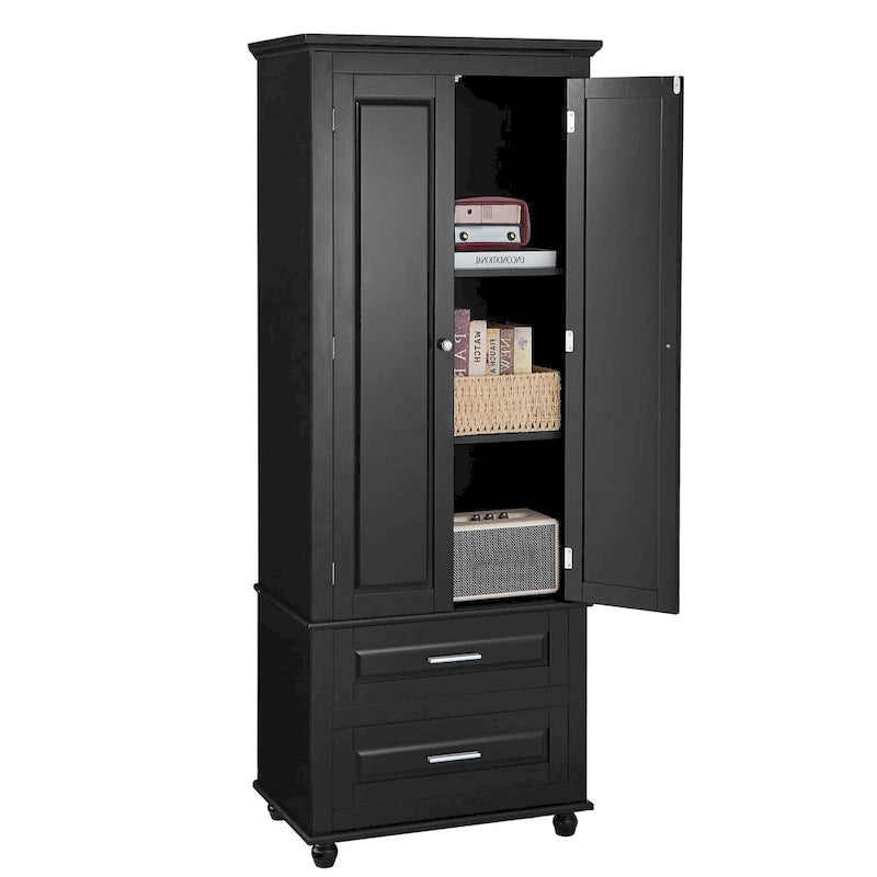 Hochschrank mit Schubladen