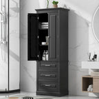 Hochschrank mit Schubladen