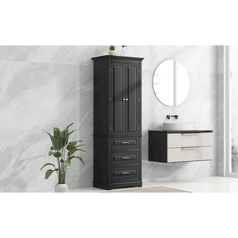 Hochschrank mit Schubladen