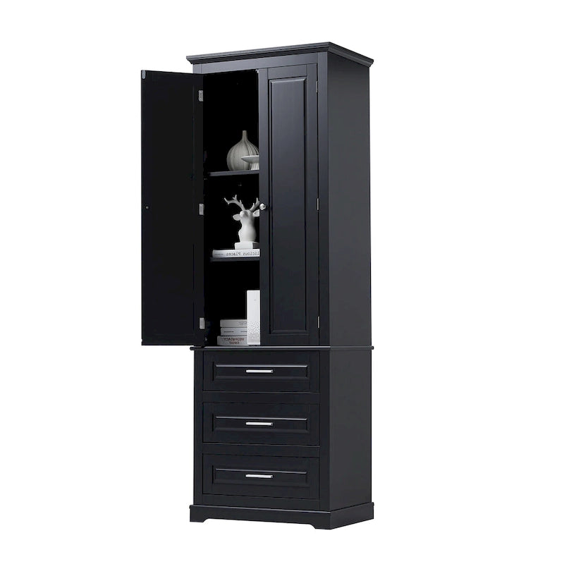 Hochschrank mit Schubladen