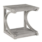 Couchtisch aus Massivholz mit Ablagefach