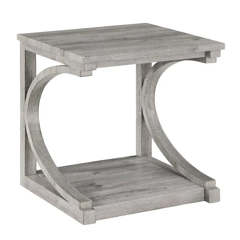 Couchtisch aus Massivholz mit Ablagefach
