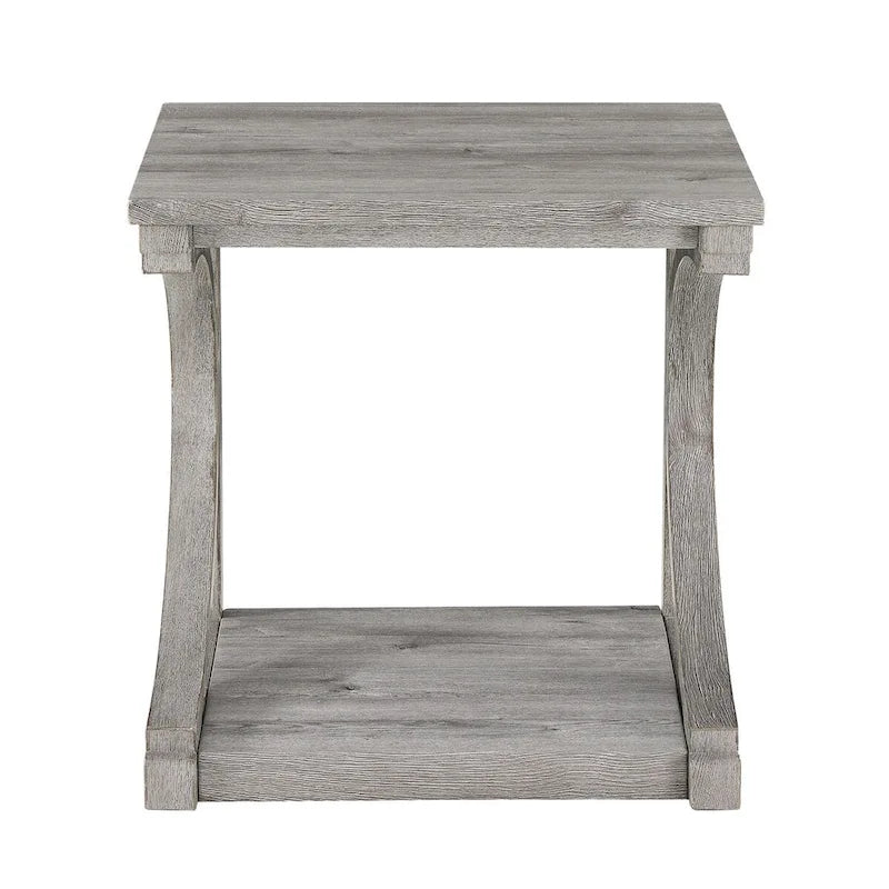 Couchtisch aus Massivholz mit Ablagefach