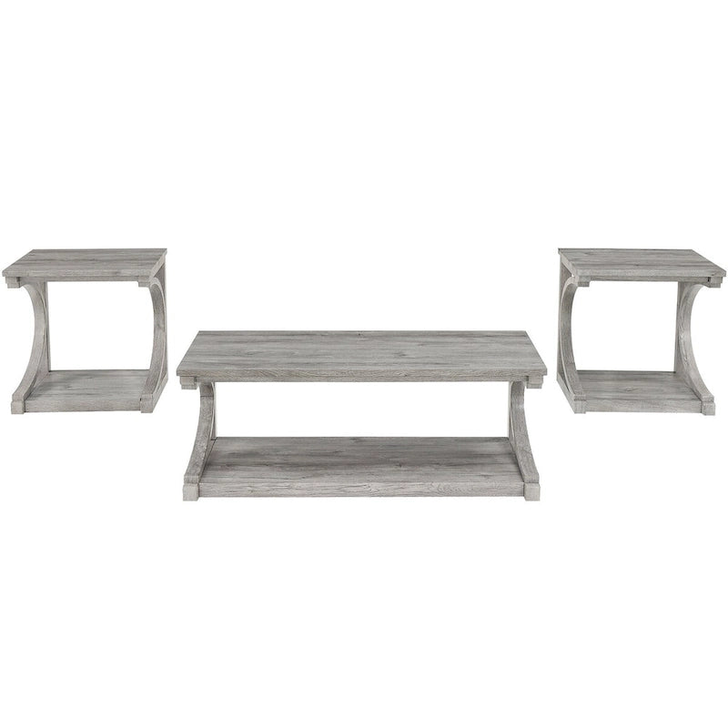 Couchtisch aus Massivholz mit Ablagefach