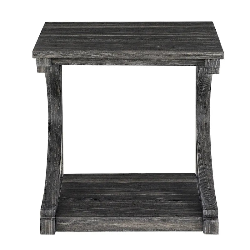 Couchtisch aus Massivholz mit Ablagefach